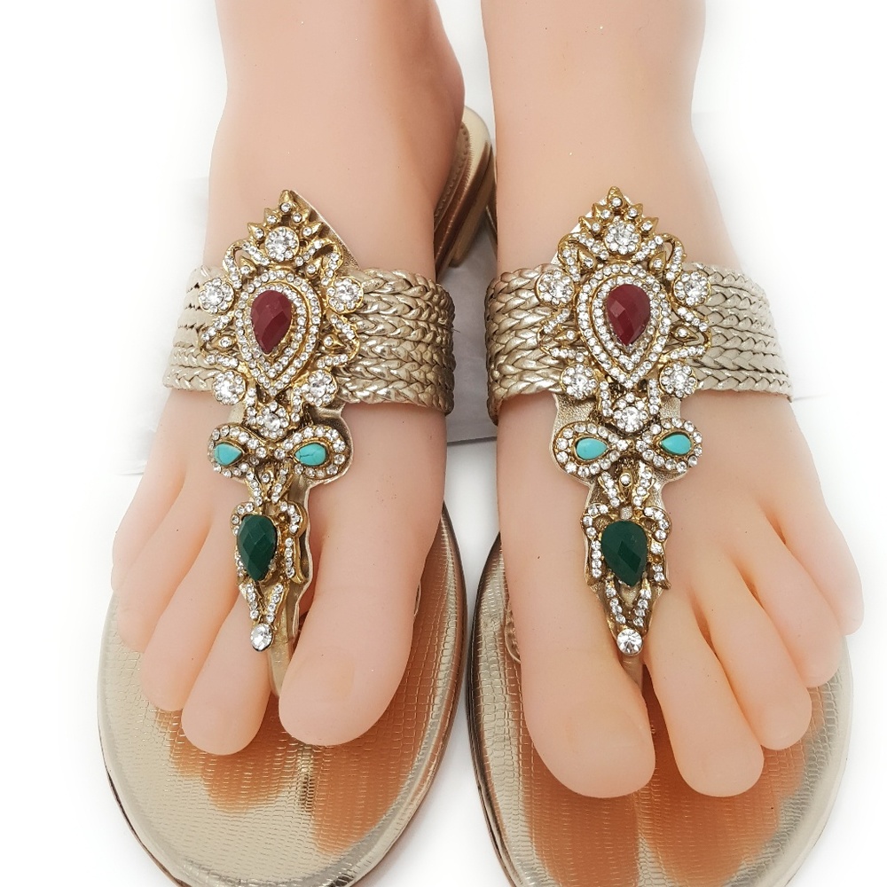 Beautiful slippers handmade design